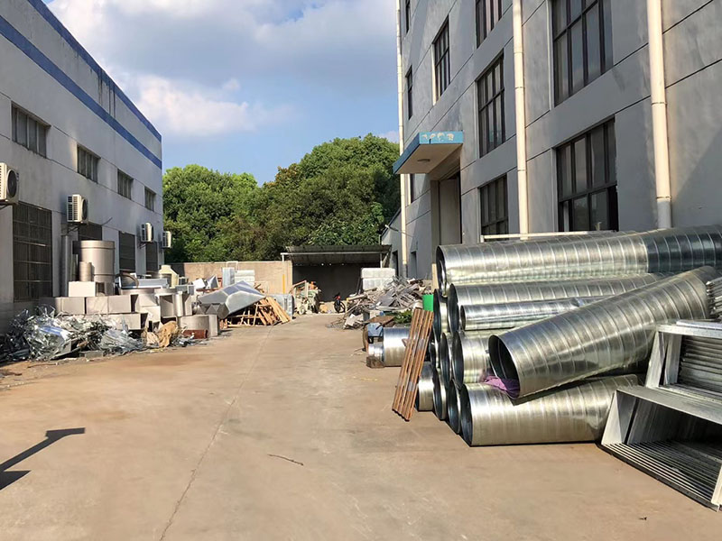 揽胜通风管道制造厂房展示
